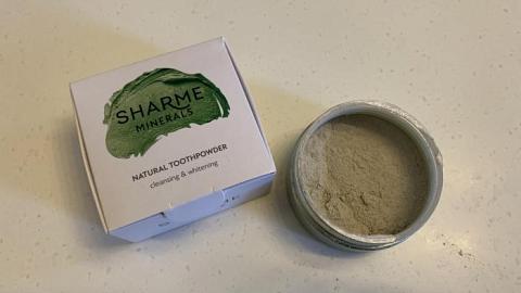 Отзыв от Madina: Фитоминеральный зубной порошок Sharme Minerals очищение и отбеливание