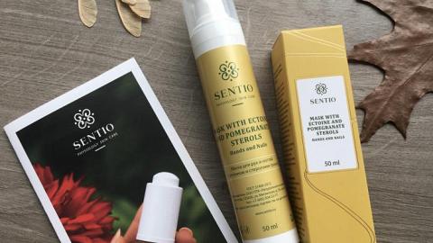 Отзыв: Новинка Sentio: маска для рук и ногтей