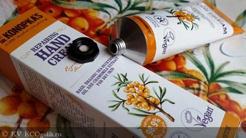 Отзыв: Аптекарский рецепт - Крем для рук восстанавливающий Dr.Konopka's