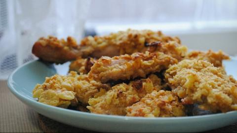 Отзыв: Нежная куриная грудка, в хрустящей корочке из кукурузных хлопьев, ВкусВилл