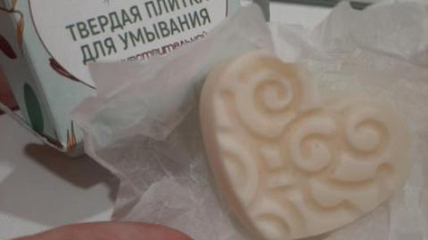 Отзыв: Твёрдая плитка для умывания
