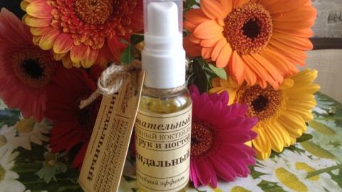 Отзыв: Масляный коктейль для рук и ногтей 