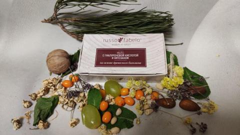 Отзыв: Мыло с гиалуроновой кислотой и хитозаном на основе древесного бальзама от Russo Fabelo. Чудесное мыло на каждый день.