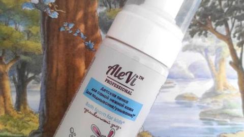 Отзыв: Детская пенка Alevi с ароматом малины