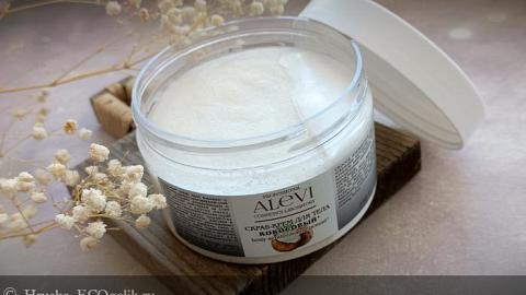 Отзыв: Двухфазный крем-скраб для тела Кокосовый от AleVi