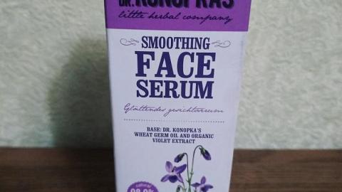 Отзыв: Dr. Konopka's - Smotthing Face Serum - Сыворотка для лица разглаживающая