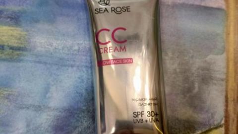 Отзыв: CC-крем с термальным планктоном SPF 30+ UVA + UVB SEA ROSE