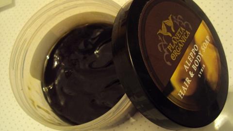 Отзыв: Густое алеппское мыло для волос и тела Planeta Organica