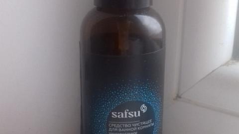 Отзыв: Cредство чистящее для ванной комнаты универсальное Safsu