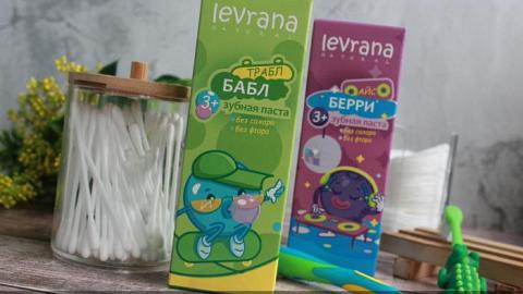 Отзыв: Детская зубная паста со вкусом бабл-гам Levrana