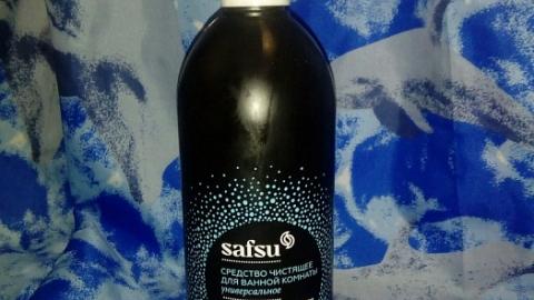 Отзыв: Cредство чистящее для ванной комнаты универсальное Safsu