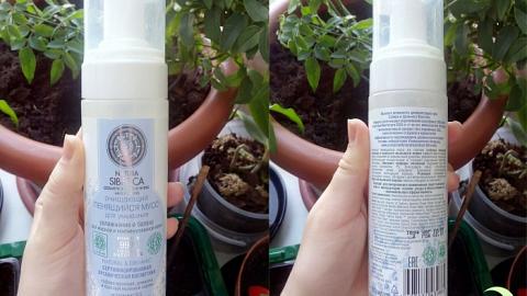 Отзыв: Очищающий пенящийся мусс для умывания Natura Siberica