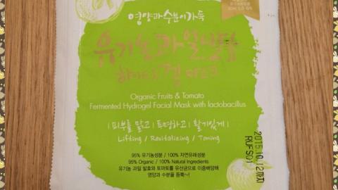 Отзыв: Гидрогелевая маска для лица на основе органических фруктов Whamisa
