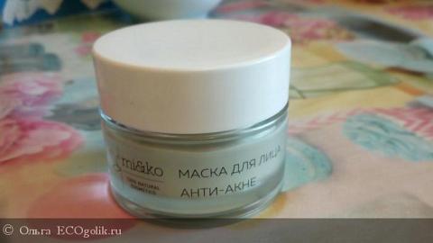 Отзыв: Маска для лица анти-акне от Мико
