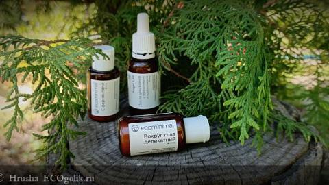 Отзыв: Флюид Вокруг глаз Деликатный от ecominimal