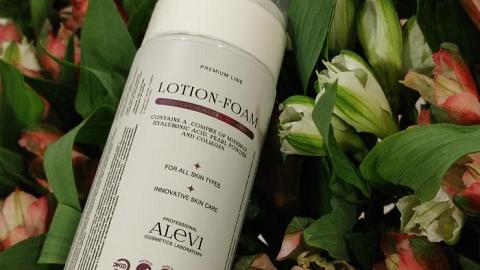 Отзыв: Мицеллярный лосьон-пенка с минеральным комплексом, гиалуроновой кислотой, жемчужной пудрой и коллагеном от AleVi