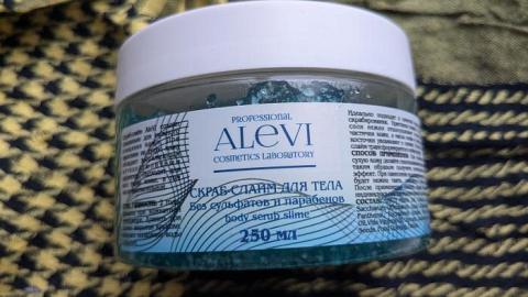 Отзыв: Скраб-слайм для тела AleVi