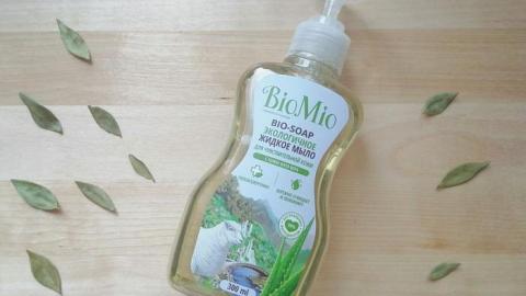 Отзыв: Экологичное жидкое мыло для чувствительной кожи с гелем алоэ вера от бренда BioMio