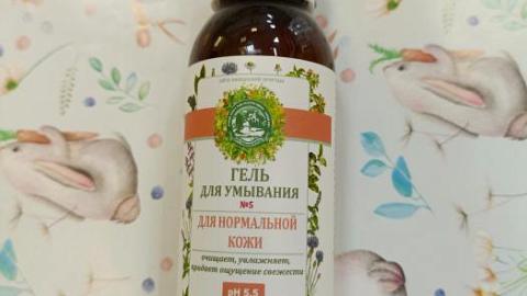 Отзыв: Гель для умывания № 5 для нормальной кожи Дары Природы