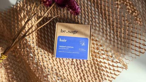 Отзыв: Твердый шампунь, который хорошо очищает и не пересушивает волосы