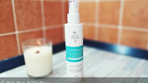 Отзыв: Гель для умывания Pretty Garden для жирной и проблемной кожи