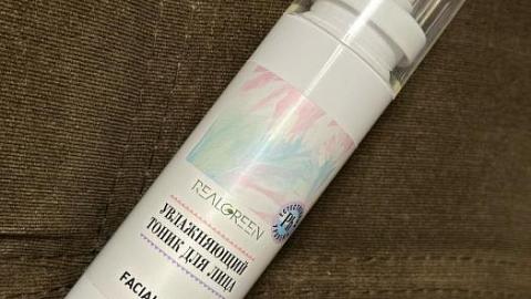 Отзыв: Увлажняющий тоник для лица REAL GREEN