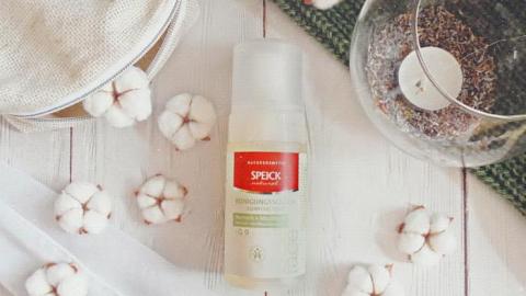 Отзыв: - Мам, да не хмельная я! Просто умылась пенкой Speick...