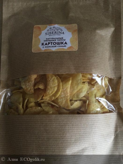 Натуральные чипсы «Картошка с морской солью» от SIBERINA - отзыв Экоблогера Алия