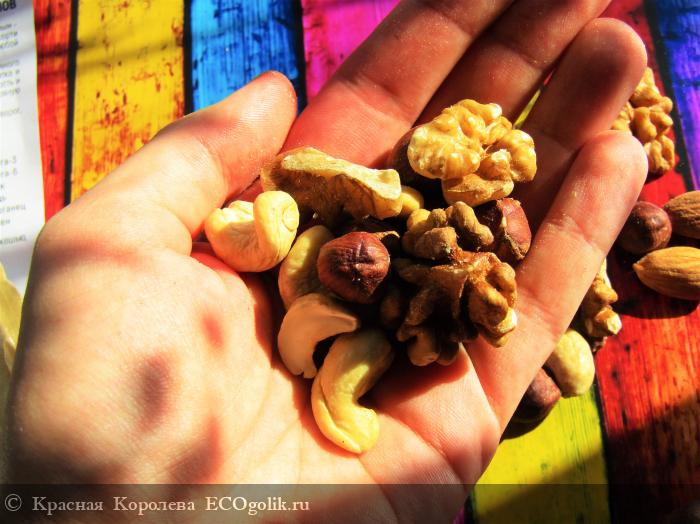 Натуральная ореховая смесь Tasty mix Siberina - отзыв Экоблогера Красная Королева