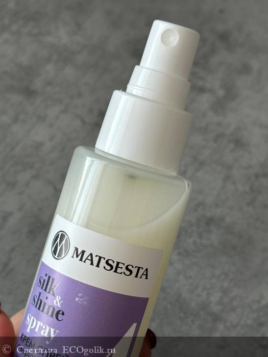 -   Silk & Shine Spray.  Matsesta. -   