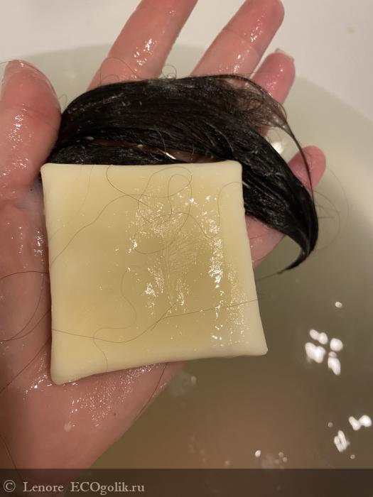 Бальзам твердый для волос кокосовый для всех типов волос Greena Avocadova - отзыв Экоблогера Lenore
