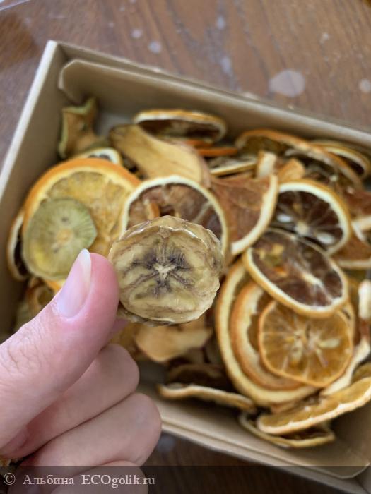Натуральная смесь фруктовых чипсов от SIBERINA - отзыв Экоблогера Альбина