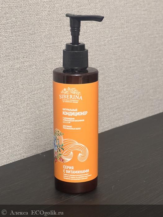 Кондиционер с церамидами и комплексом витаминов A, C, E, F, PP для тонких волос - отзыв Экоблогера Алекса