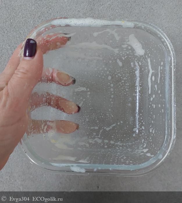 Гель для мытья посуды, овощей и фруктов от Siberina - отзыв Экоблогера Evga304
