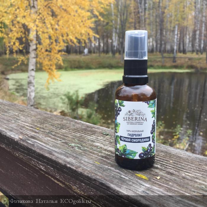 Гидролат черной смородины от Siberina - отзыв Экоблогера Фатахова Наталья