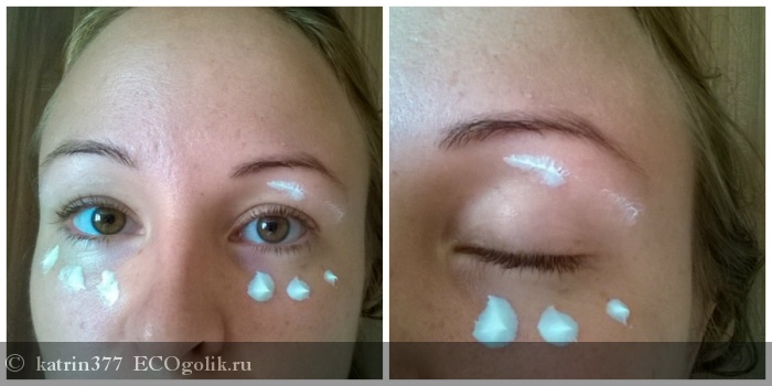 Крем для кожи вокруг глаз восстанавливающий №15 после снятия макияжа Sativa - отзыв Экоблогера katrin377