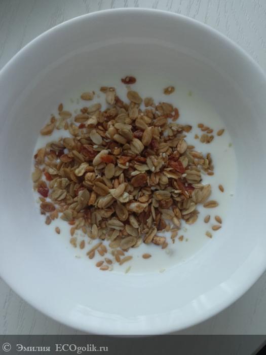 Натуральная гранола с курагой SIBERINA - отзыв Экоблогера Эмилия