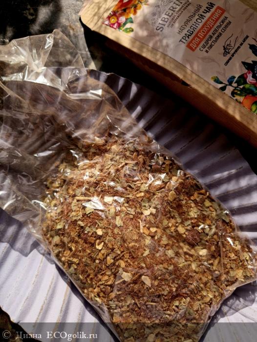 Натуральный травяной чай для похудения с цедрой апельсина и листьями сенны - отзыв Экоблогера Диана