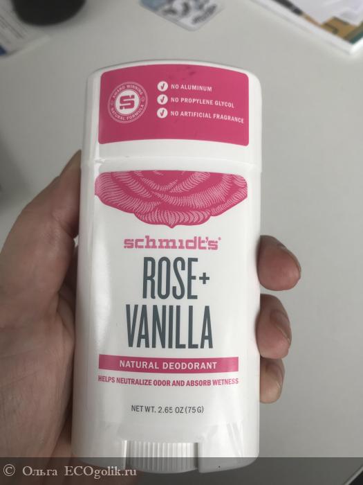    Schmidt's Rose+Vanilla -   