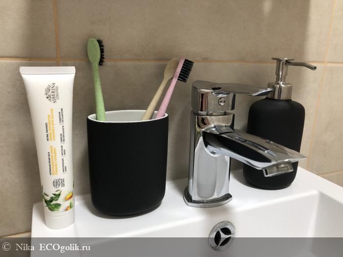 Зубная паста Восстановление эмали Ромашка с кальцием - отзыв Экоблогера Nika