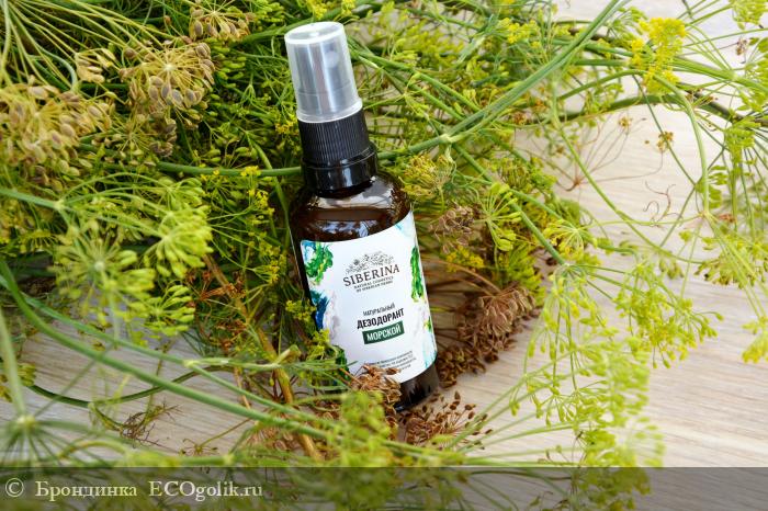 Натуральный дезодорант Морской от Сиберина - несколько вариантов применения, состав, мнение - отзыв Экоблогера Брондинка