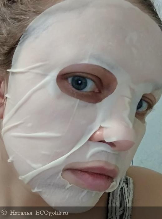 Тканевая маска для лица Коэнзим Q10 от Микролиз - отличный состав,корейцы отдыхают) - отзыв Экоблогера Наталья