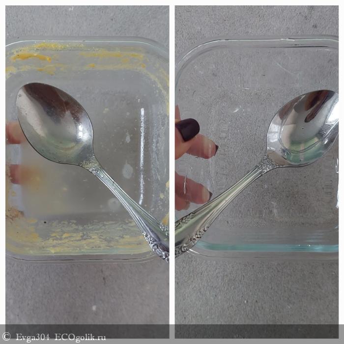 Гель для мытья посуды, овощей и фруктов от Siberina - отзыв Экоблогера Evga304