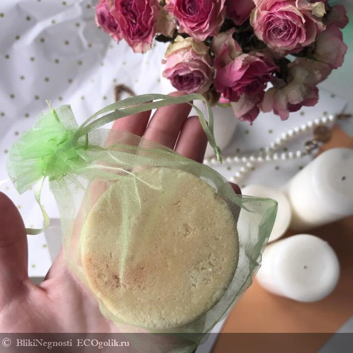 Твердый шампунь для волос Защита цвета и восстановление - отзыв Экоблогера BlikiNegnosti