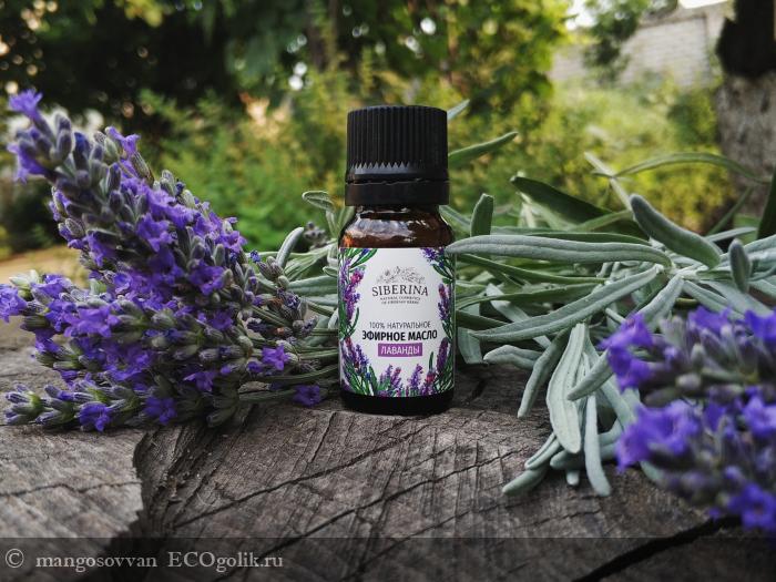 Эфирное масло Лаванды (Lavender essential oil) от компании SIBERINA - отзыв Экоблогера mangosovvan