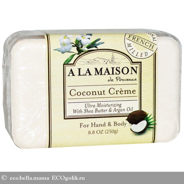      Coconut Cream A La Maison de Provence -   eco.bella.mama