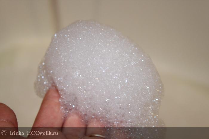 Siberina Натуральная пена для ванн Ромашка - отзыв Экоблогера Irinka
