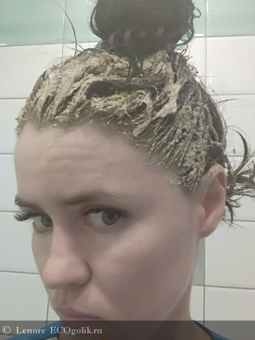 Маска для волос Хмель против выпадения волос DNC - отзыв Экоблогера Lenore