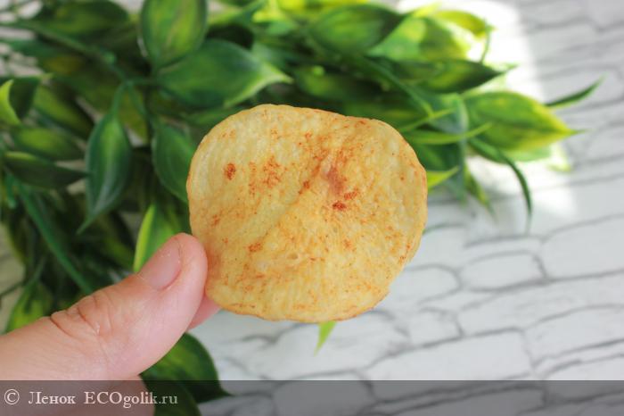 Натуральные овощные чипсы Картошка и паприка - отзыв Экоблогера Ленок