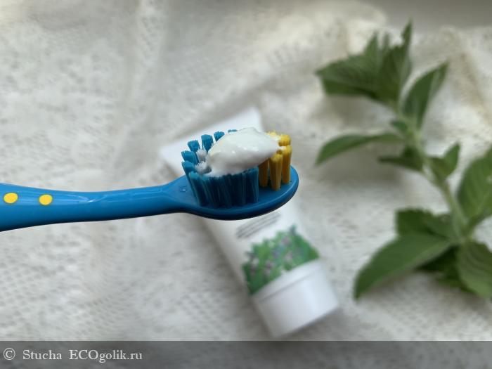 Зубная паста освежающая Мята SIBERINA - отзыв Экоблогера Stucha
